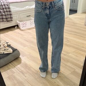 Levi's Light Blue Straight Leg Jeans